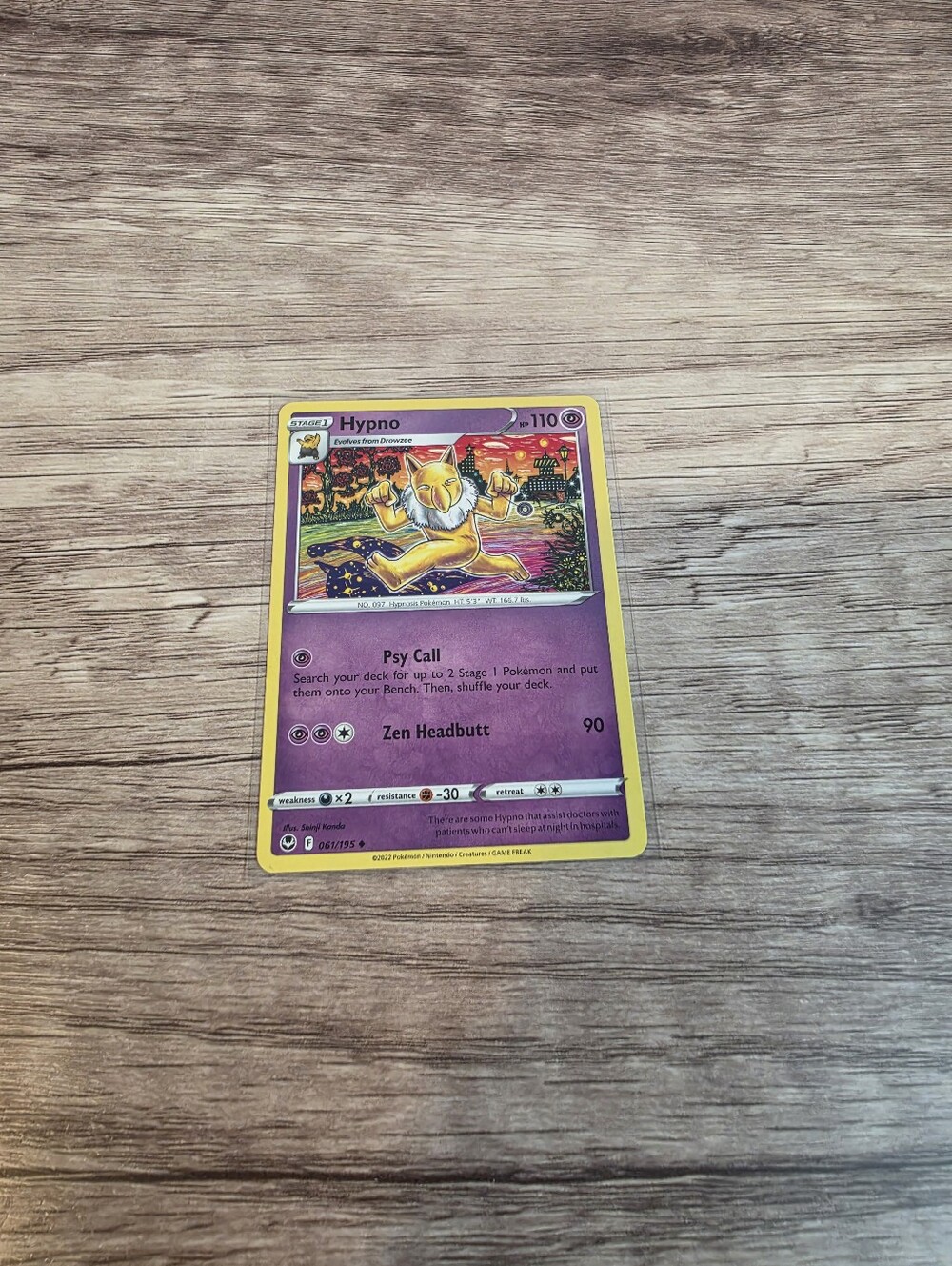 💫BUY 5 FOR $26 Pokemon Hypno Card